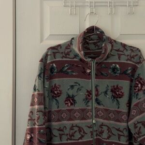 Vintage Floral Fleece